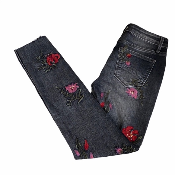 DRIFTWOOD Denim - NWT Driftwood Jackie Dark Gray Skinny Jeans Sz 24